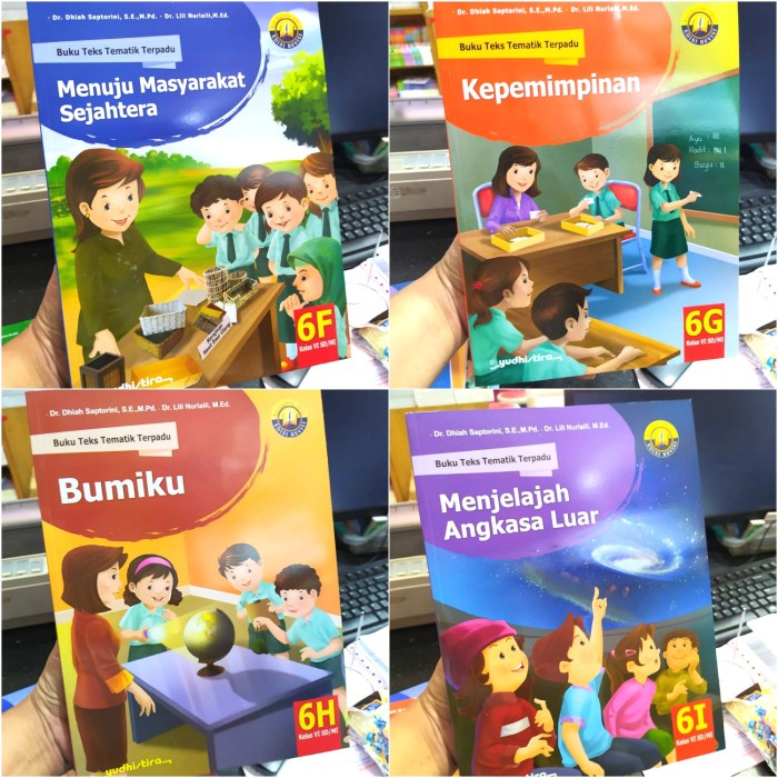 DISKON SPESIAL TEMATIK SD KELAS 6 SEMESTER 2 K13 YUDISTIRA TERMURAH