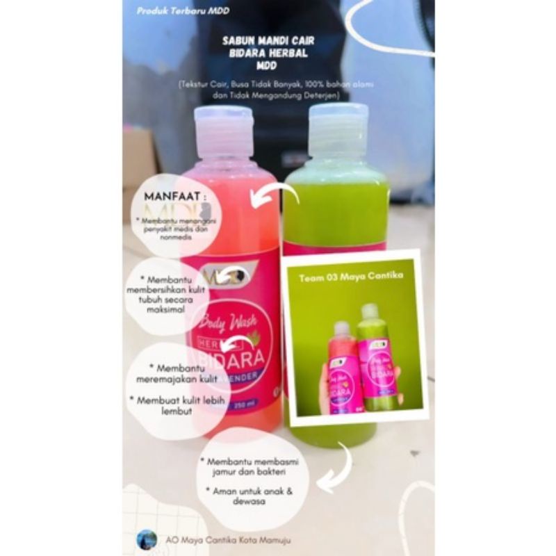 

Sabun kesehatan Bidara MDD