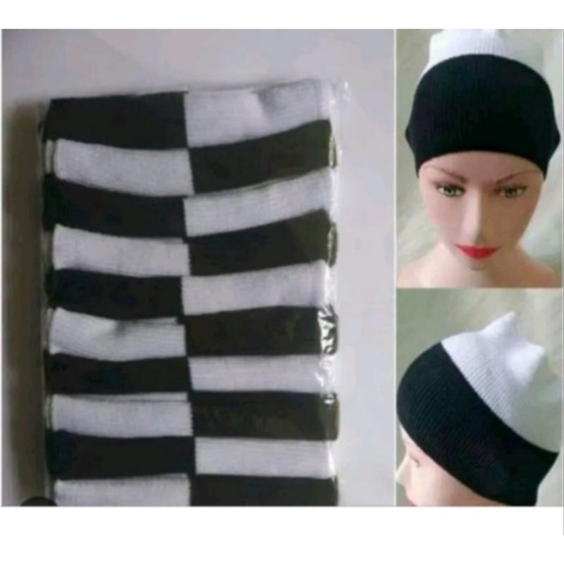 CIPUT RAJUT 2 WARNA HITAM PUTIH