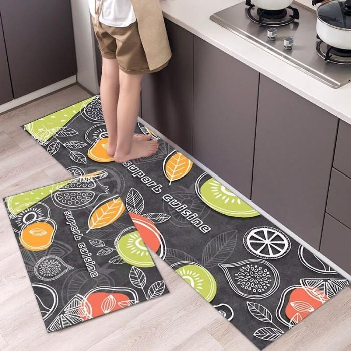Keset Kaki Dapur Panjang Anti Slip Set Alas Kaki Keset Dapur Anti Slip