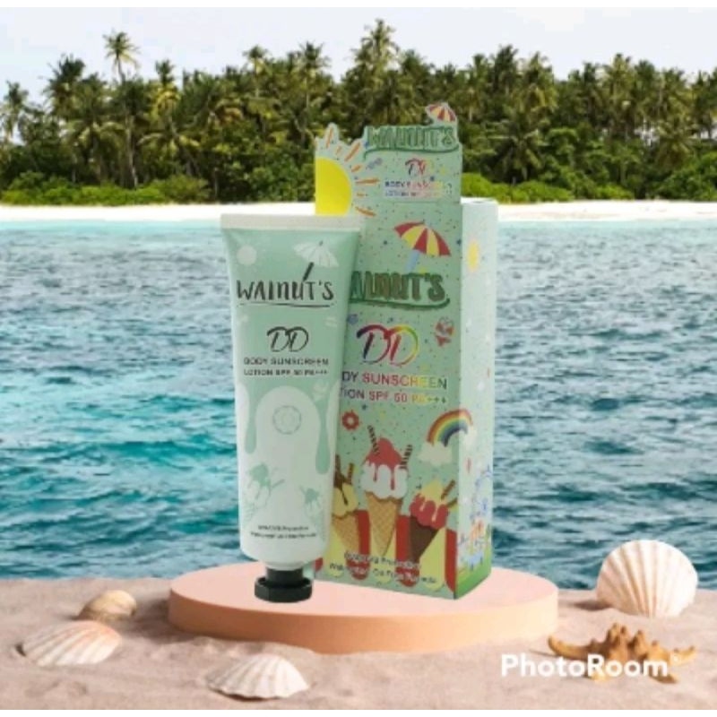 DD WALNUTS DD BODY SUNSCREEN LOTION SPF 50 PA+++ 150ml