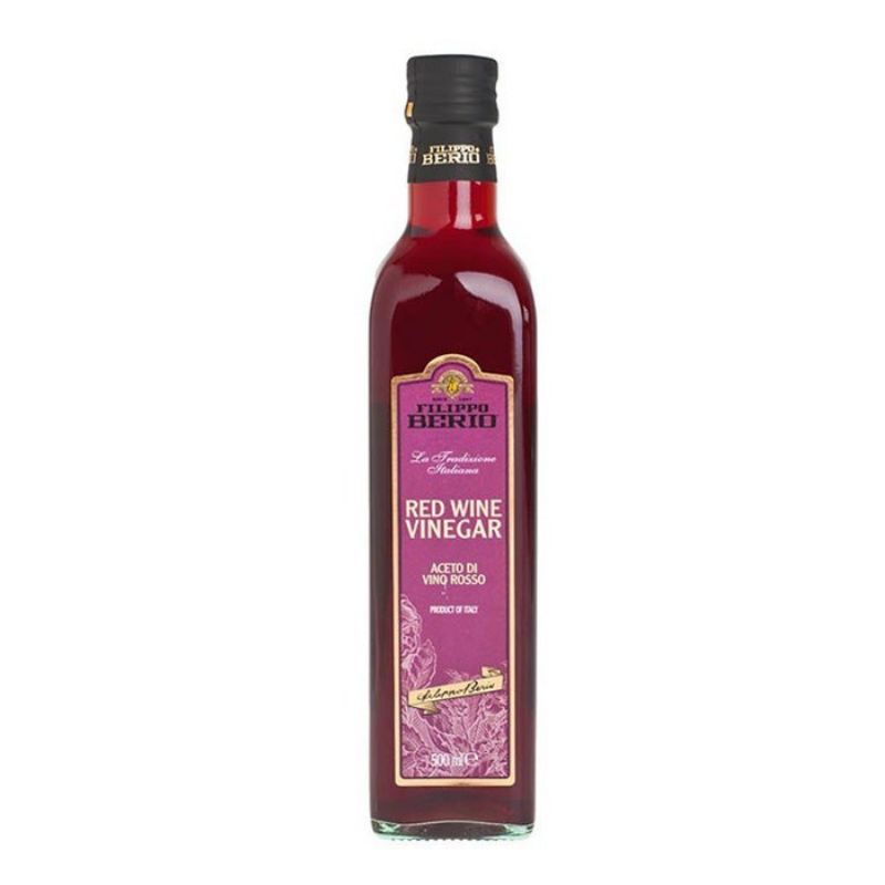 

Filippo Berio Red Vinegar 500 ml - Cuka Masak