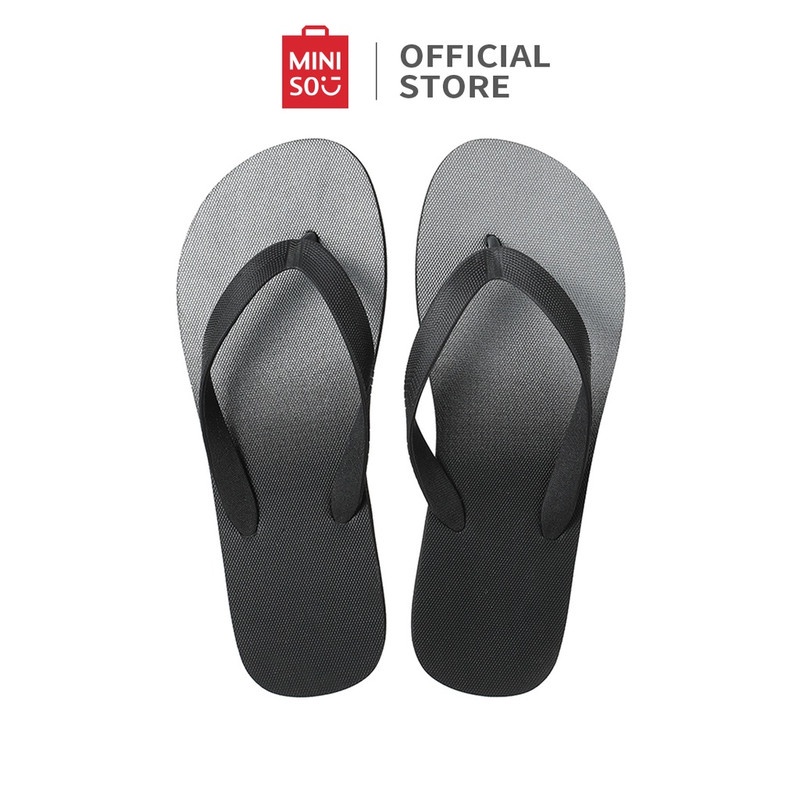 COD Bali Miniso Men's Gradient Color Flip-Flops Sandal Miniso Sandal Jepit Sandal Pria