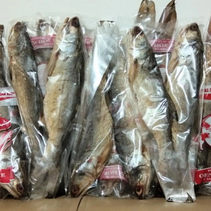 

Ikan Asin Kuro Manis Asin Oen Hok Bwe asli Tegal