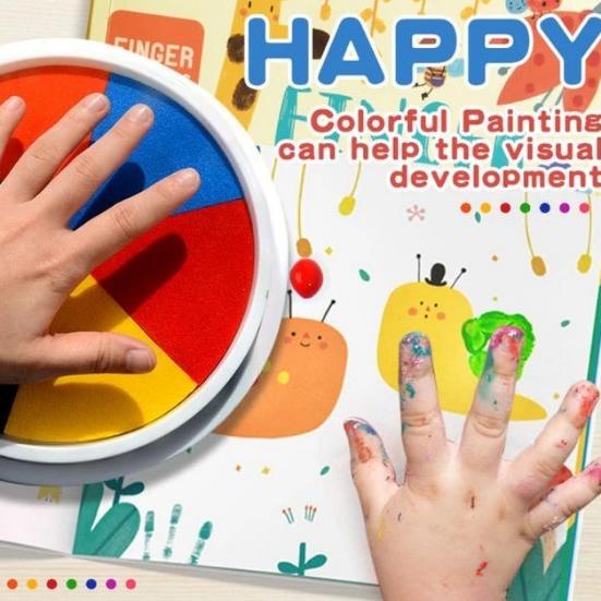 

Alat 12 Colors Ink Pad Stamp For Craft Cardmaking Finger Painting Ink Pad Baru|Kode 1138
