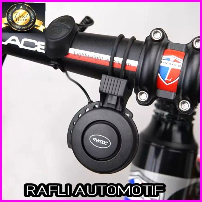 Bel Klakson Sepeda Elektrik Waterproof USB Recharge Horn 3Suara Bel