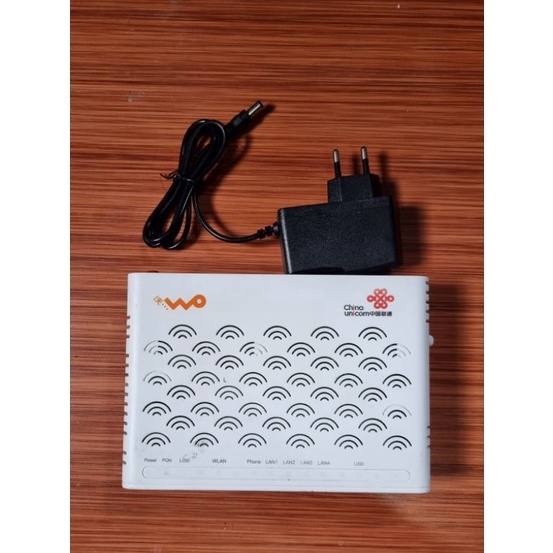 TERBARU EPON ONU ZTE F460 V6 DENGAN ADAPTOR