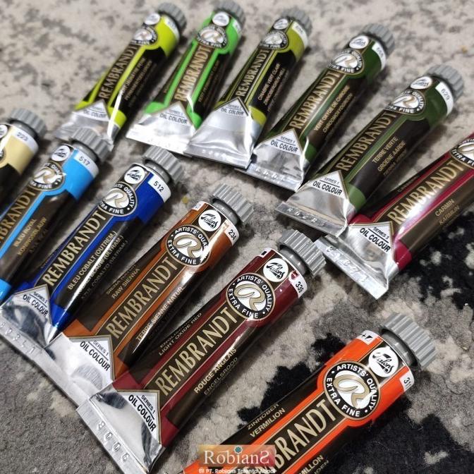 

Terbaru!! Cat Lukis / Cat Minyak Rembrandt Oil Colours Series 3 Uk. 15 ml - (2) Baru|Kode 1301