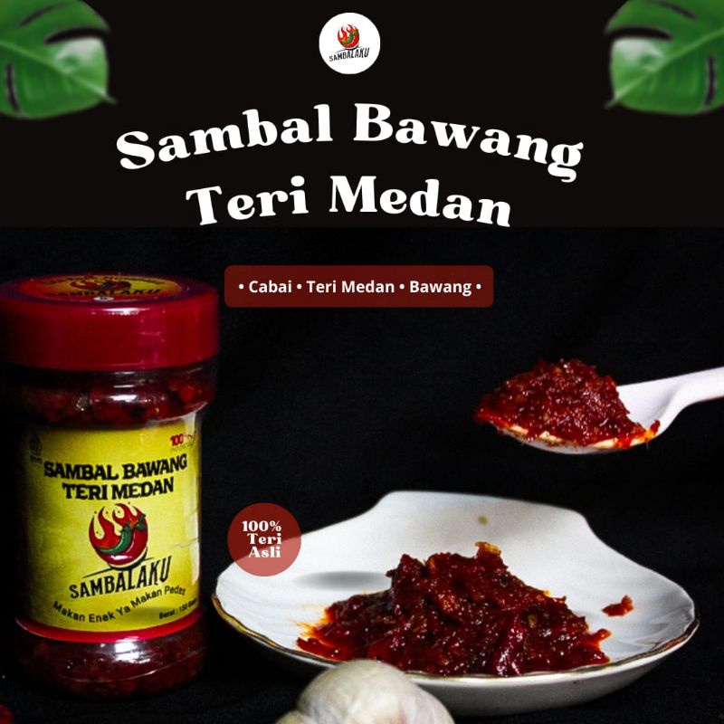 

Sambal Bawang Teri Medan SAMBALAKU