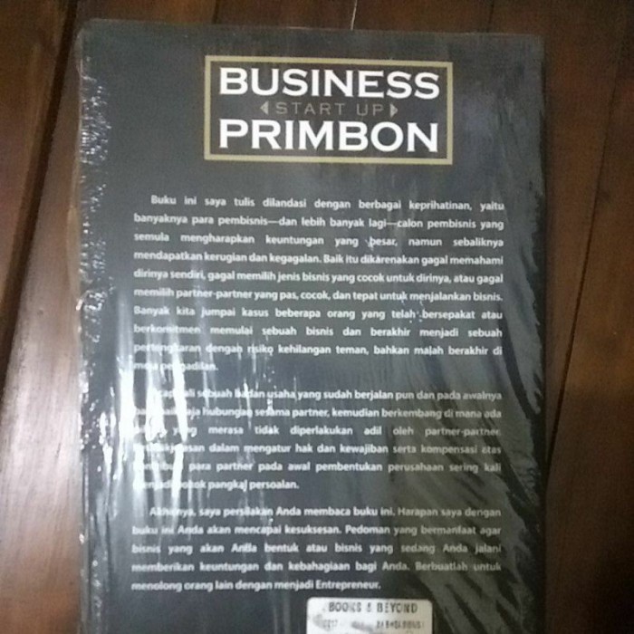 FLASH SALE BUSINESS START UP PRIMBON - HELMY YAHYA TERMURAH