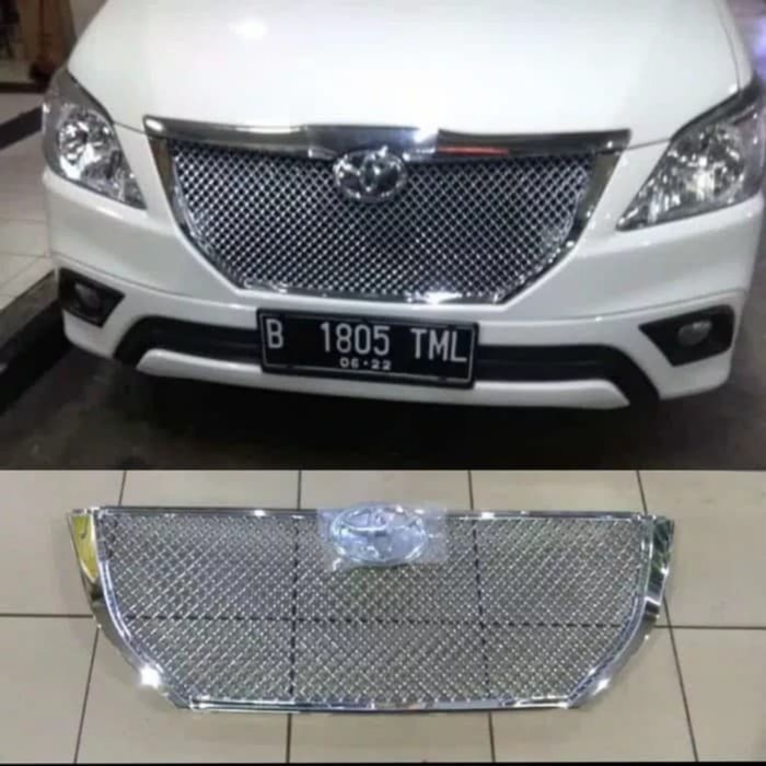 [Original] Grill Innova 2014-2015 Jaring Full Chrome Diskon