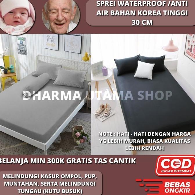 Sprei waterproof 140x200x30