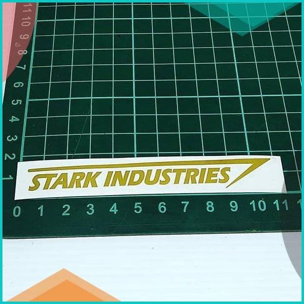 

Cutting Sticker Stark Industries Gold 10cm 20JVLZ3 sparepart