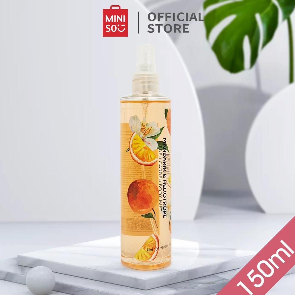 Diskon Miniso Body Mist Fragrance Spray 150Ml / Sunshine Embrace / Cotton Cloud / Twinkling Stars / 