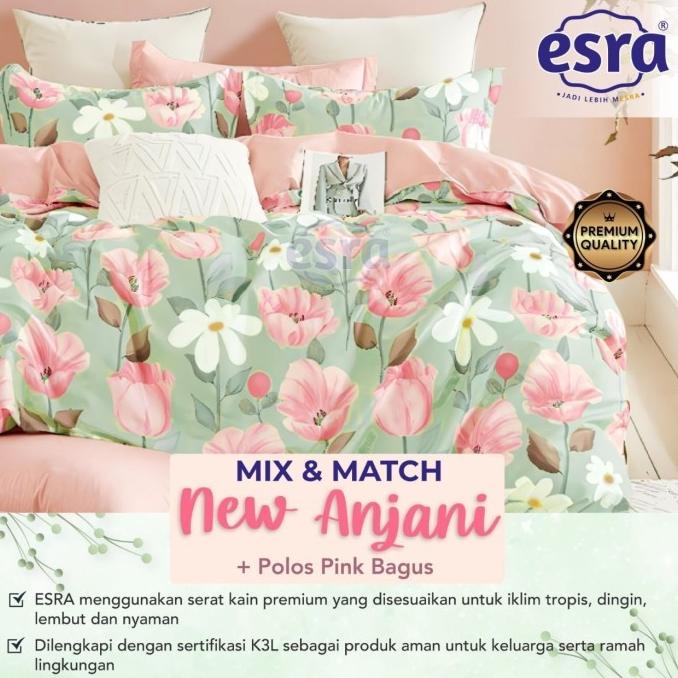 sprei set star deluxe jeju memory sage size 160x200 180x200 200x200