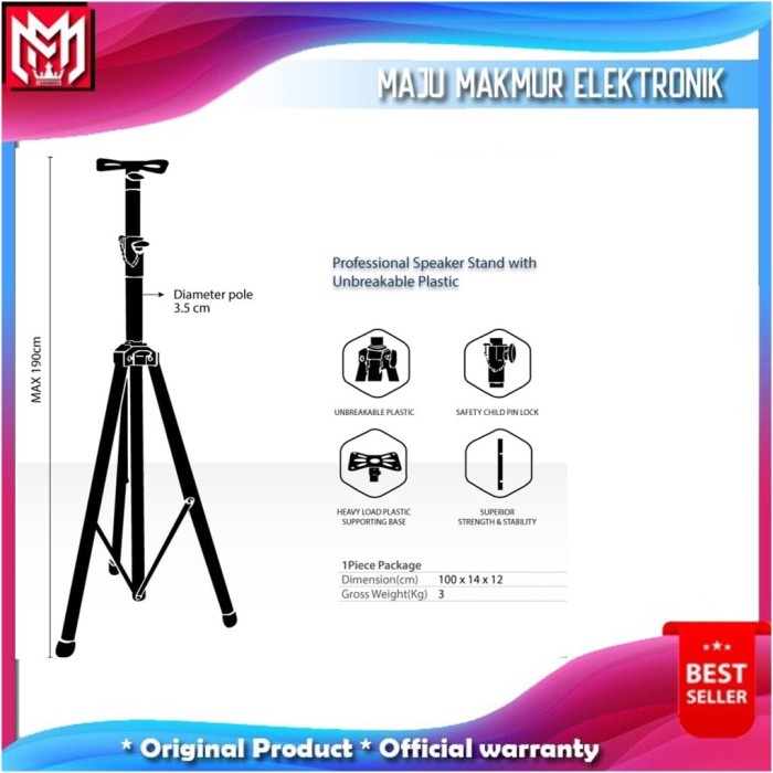 Stand/Tripod Speaker Standing Tripod Speaker