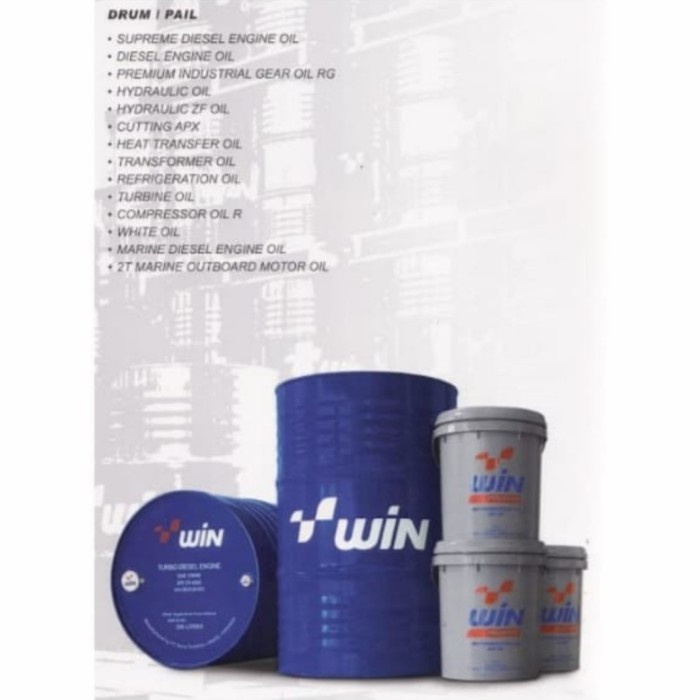 [New] Oli Hydrolic Win Iso 32 Drum 200 Liter Oli Terbatas