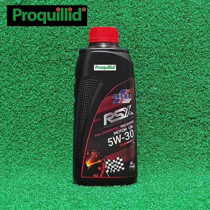 ✨Baru Axson Rsx Full Synthetic Oil 5W-30 Pao Ester Oli Motor Matic 4T 5W30 Berkualitas