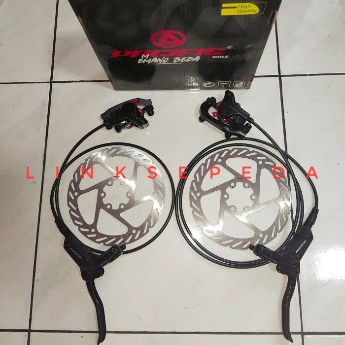 Rem Hidrolik Disc Cakram Sepeda Mtb Seli Hydraulic Disc Brake Pacific