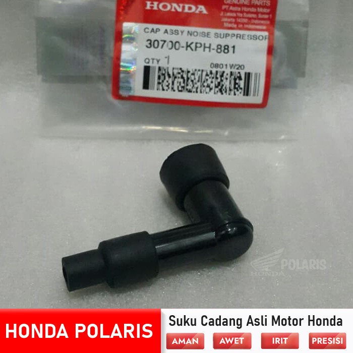 Dop Busi Tutup Busi Kharisma Revo Supra Fit Supra X 125 30700KPH881 ORIGINAL