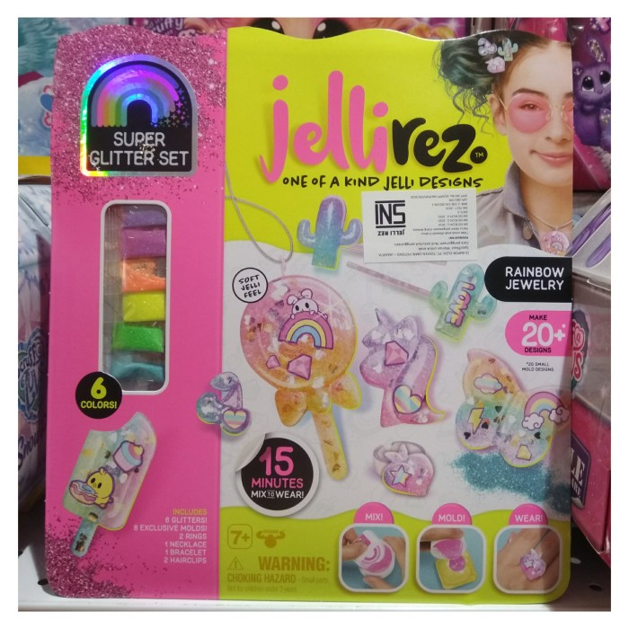 

Jellirez Super Glitter Set Rainbow Jewelry