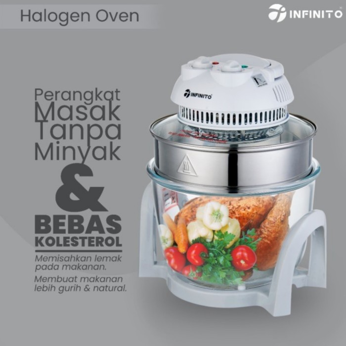Ecohome Halogen Oven Air Fryer 8 In 1 Eho-777 Airfryer Low Watt