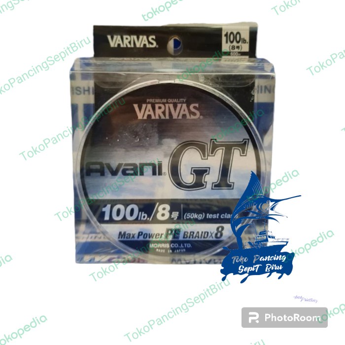 ✨Ori Senar Pe Varivas Avani Gt 100Lbs Pe8 600M Limited