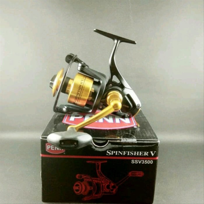 ✨Ori Reel Pennn Spinfisher Ssv 3500 Metal Body Berkualitas