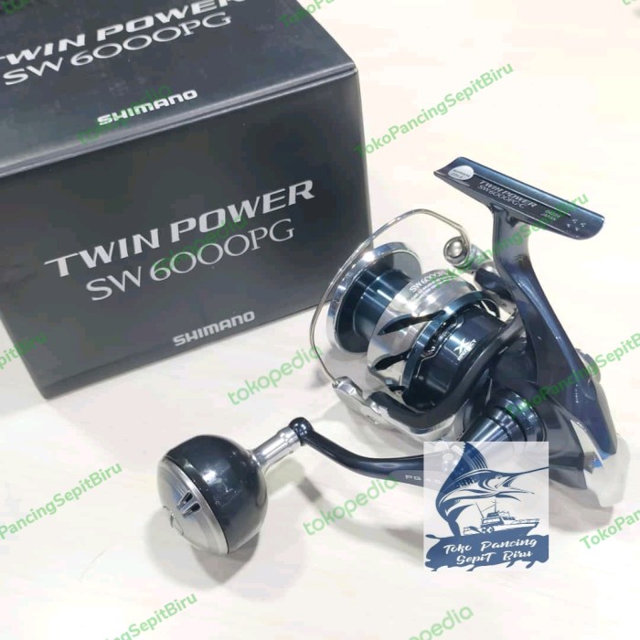 ✨Ori Reel Shimano Twin Power Sw 6000Pg New 2021 Japan Berkualitas