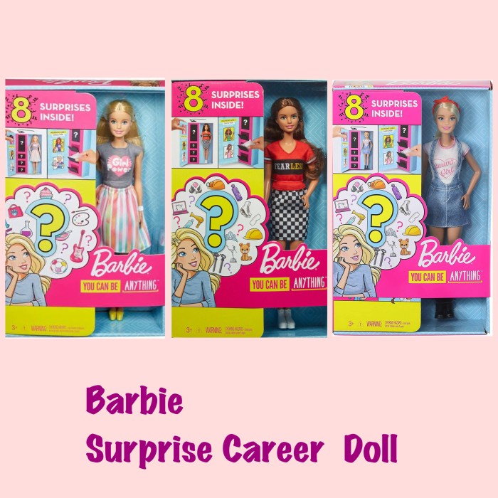✅New Ori Barbie Surprise Career Doll Berkualitas