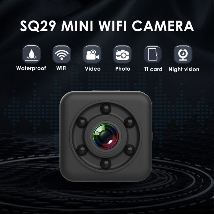 Terlaris Sq29 Mini Wifi Camera - Mini Cam Wifi Sq 29 Dls