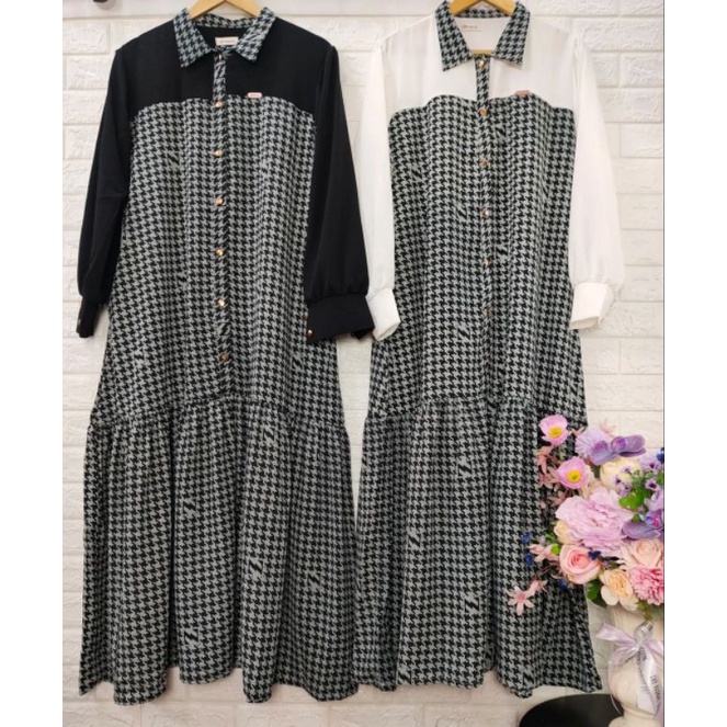 GAMIS DIMARA MOTIF ZASKIA SUNGKAR. DRESS DIMARA