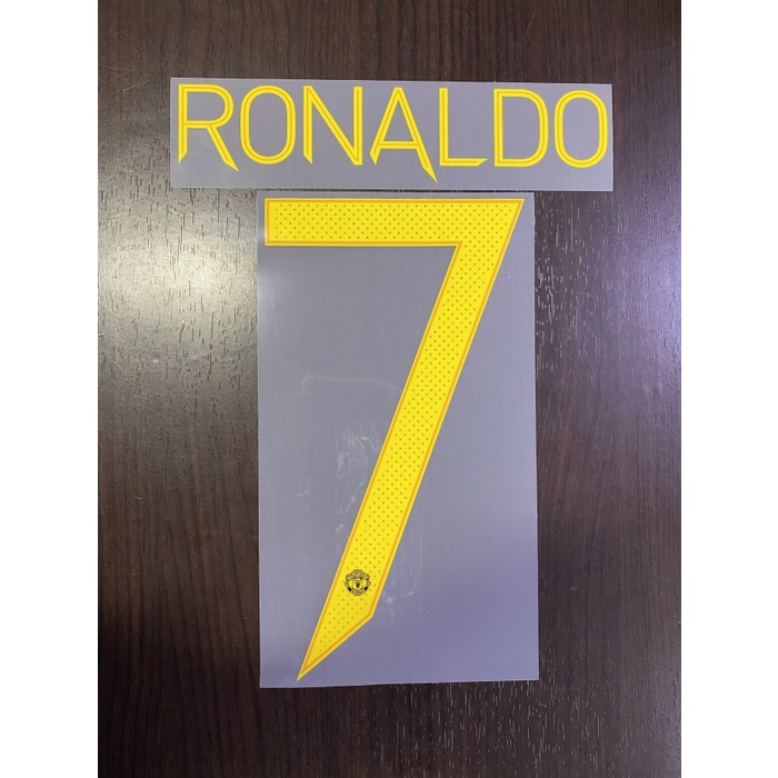 [New] Nameset Manchester United 3Rd 2021-22 Ronaldo For Original Jersey Terbaru