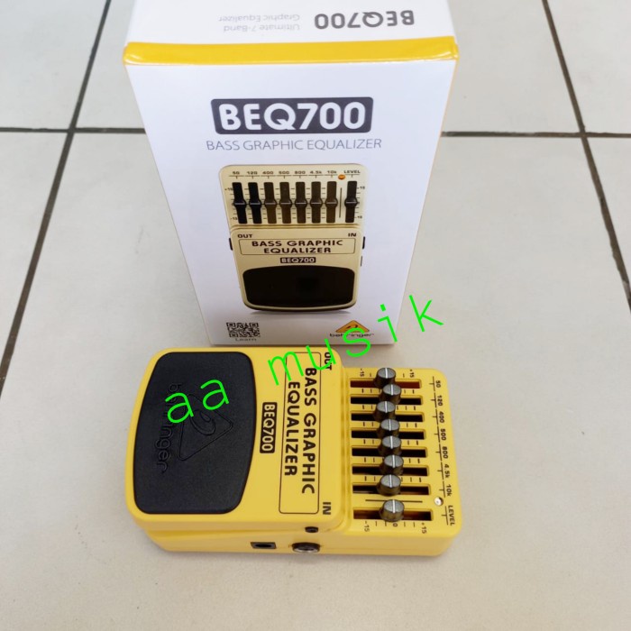 PEDAL EQUALIZER BEHRINGER BEQ70 ORIGINAL BEQ 70