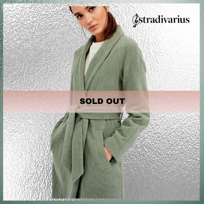 Stradivaius Coat Original Herringbone Winter Coat Zara Bershka