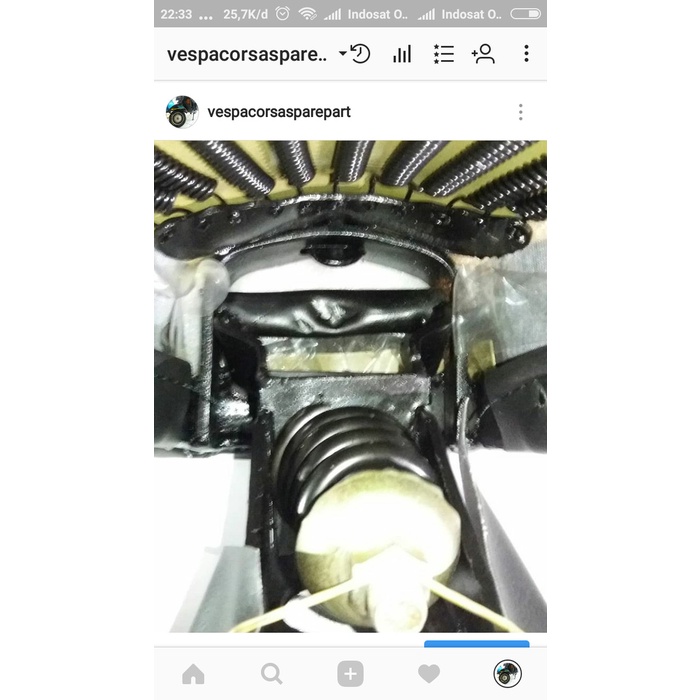 [New Ori] Jok Vespa Super Exclusive Px Original Mg Nos Bisa Gojek