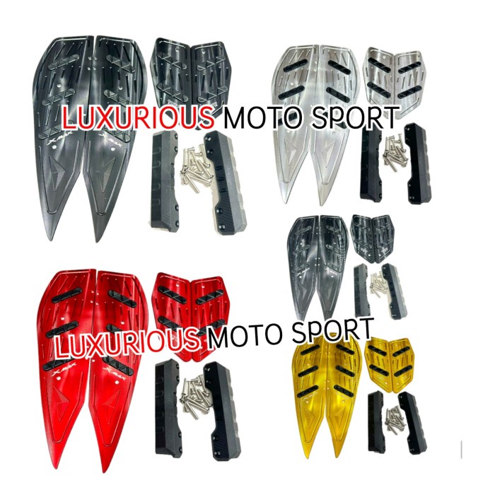 ✨COD Bordes Black Diamond Xmax Karpet Xmax Bordes Xmax Pijakan Kaki Xmax Bisa Gojek