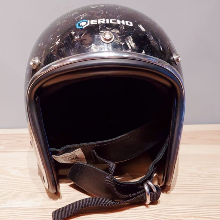 [New Ori] Jerico Tx Forged Carbon  Helm Half Face  Original 100 Terbatas