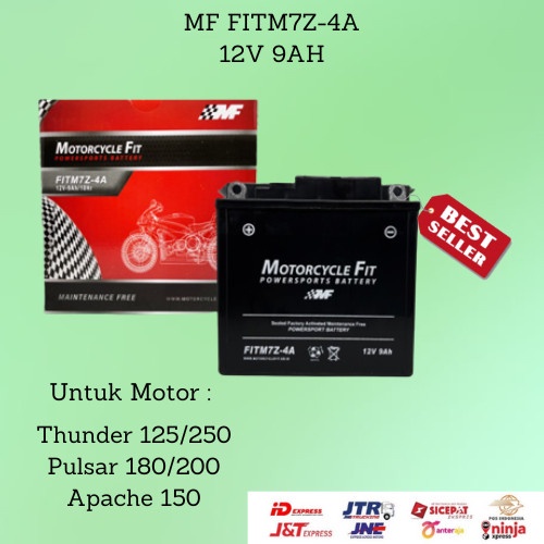 ✨New Aki Motor Kering Mf Fitm7Z-4A Honda Thunder 125/250 Original Diskon
