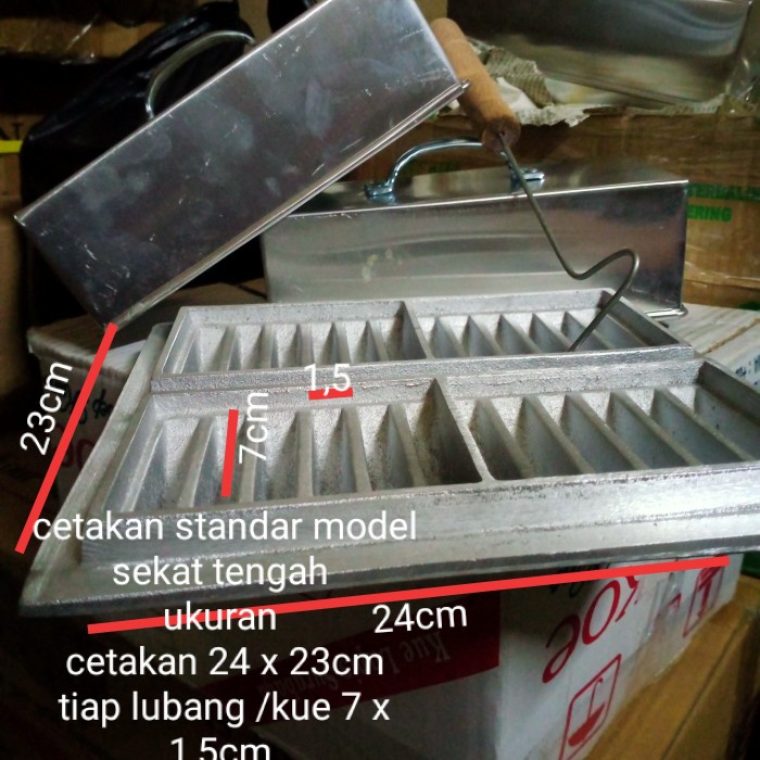 

✅Termurah Cetakan Pancong Standar Ras Premium Isi 24 Bisa Gojek