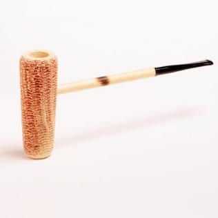 

Pipa Cangklong - Macarthur 5-Star Natural Corn Cob Pipe - Straight (1-