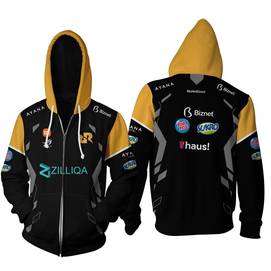 ➬✪✸ ZIPPER JACKET GAMING RRQ MELIOR 2022