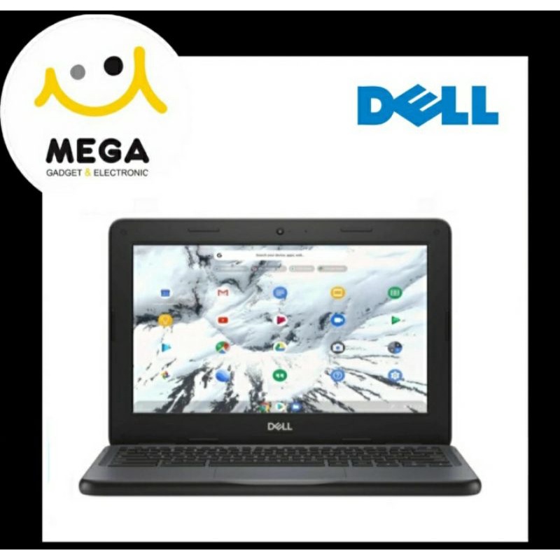 Laptop Dell Chromebook Intel 4GB + 32GB Garansi Langsung Dari Dell Indonesia