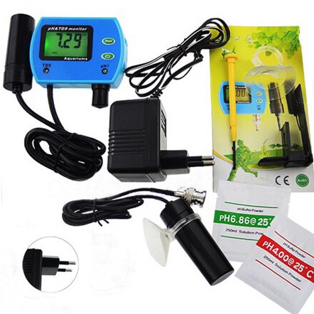 [New Ori] 2In1 Combo Ph  Tds Meter Mini Tester Hidroponik Ro Dll Terbatas