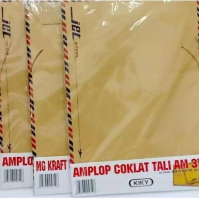 

}}}}}}] Grosir amplop coklat tali 1 pak isi 10 pcs