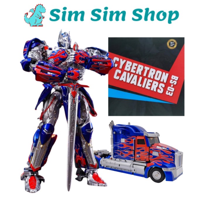 ✨New Ori Bs-03 Cybertron Cavaliers Bs03 Ut Challenger Optimus Prime Transformer Terbaru