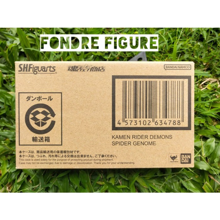 ❤️NEW❤️ Original Shf Spider Genome Sh Figuarts Kamen Rider Demons Revice Gnome Terbaru