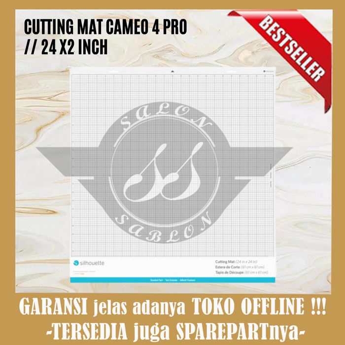 

✨Sale Cutting Mat Silhouette Cameo 4 Pro 24 X 24 Inch 60 X 60 Cm Diskon