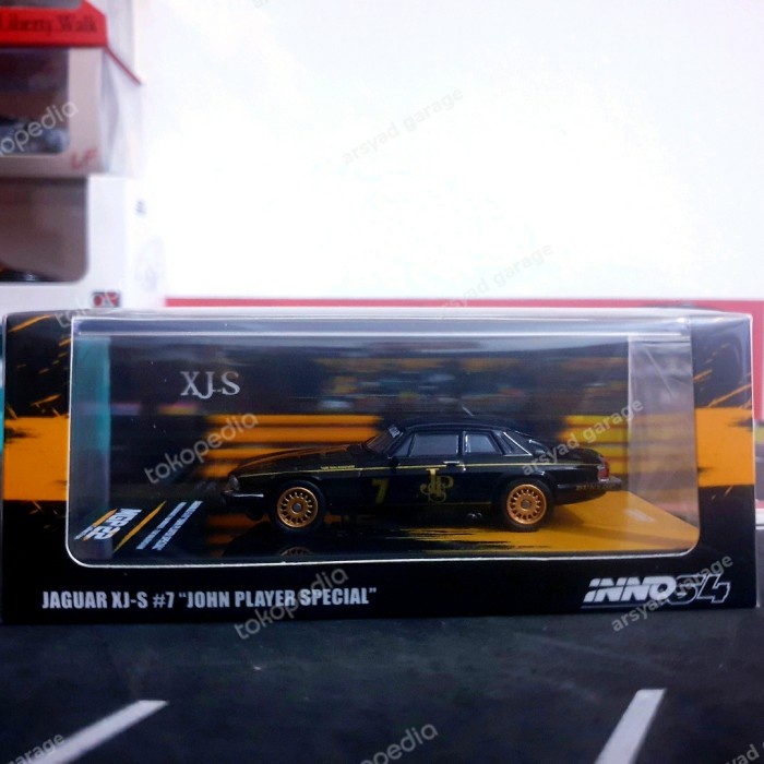 ✅New Diecast Inno64 Jaguar Xj S #7 John Player Spesial Macau Gp 2022 Segel Bisa Gojek