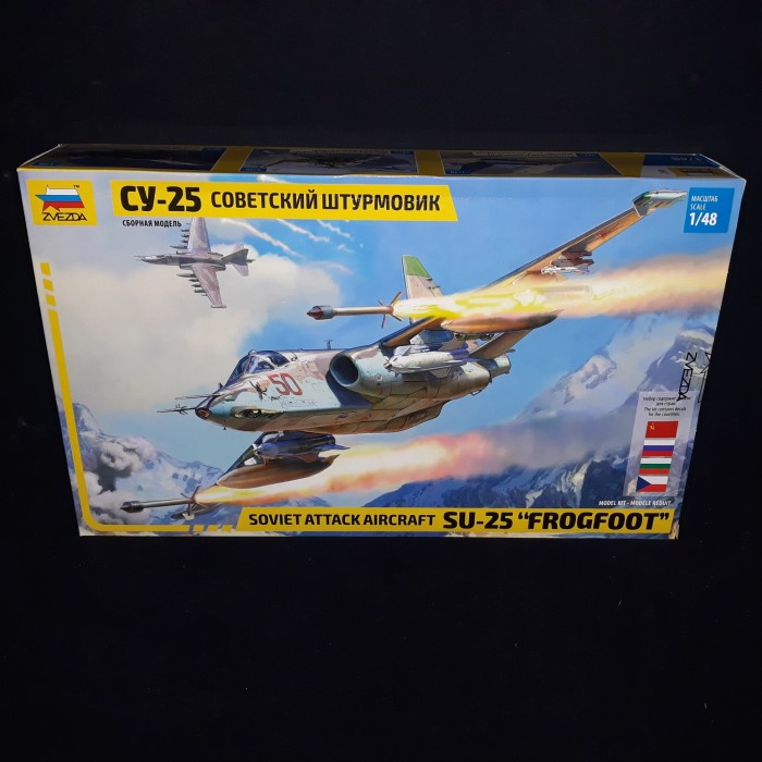 ✨Baru Model Kit Zvezda 1/48 Su-25 Frogfoot Terbatas
